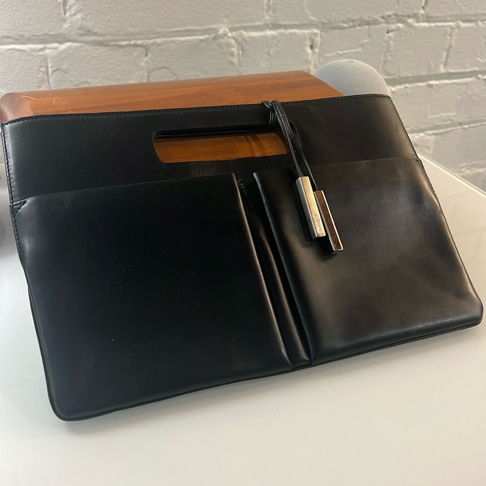 BALLY Leather Clutch
